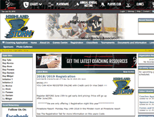 Tablet Screenshot of highlandstorm.org